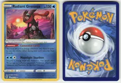 RADIANT GRENINJA 046/189 RADIANT RARE ASTRAL RADIANCE POKEMON NM/M - Image 1