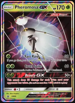 Pheromosa-GX SM66 OVERSIZED Jumbo Promo SM Black Star Promos Pokemon - Image 1