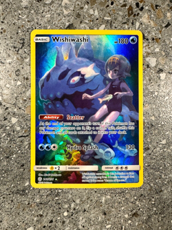 Pokemon TCG Cards Wishiwashi 240/236 Cosmic Eclipse Secret Rare NM-M - Image 1