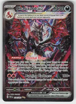 Charizard ex 234/091 Special Illustration Rare Paldean Fates Pokemon NM - Image 1