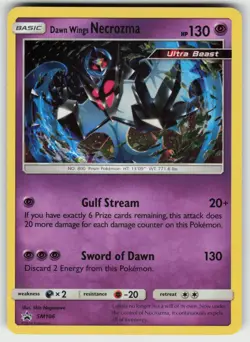 Dawn Wings Necrozma SM106/248 Promo SM Black Star Promos Pokemon LP - Image 1