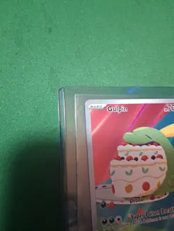 Pokemon Gulpin TCG 154/142 Sv07 Stellar Crown Holo Illustration Rare Card NM - Image 2