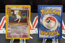 MEW 9 BLACK STAR MOVIE PROMO HOLO SWIRL POKEMON TCG DAMAGED READ - Image 3