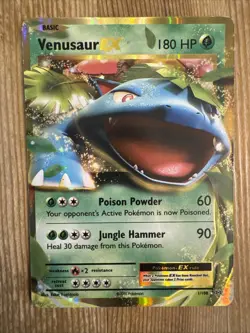 Pokemon TCG Venusaur-EX XY Evolutions 1/108 Holo Holo Rare EX HP - Image 1