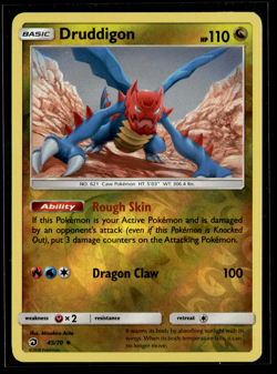 NM | Pokemon TCG | Druddigon 45/70 | Dragon Majesty | Reverse Holo - Image 1