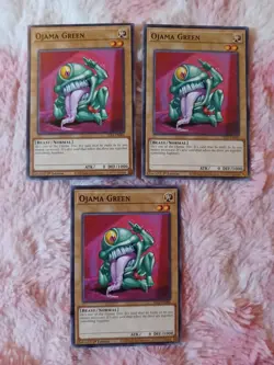 3X Yu-Gi-Oh! Ojama Green STAS-EN006 - Common - 1st Edition - Image 1