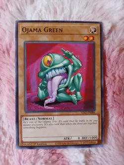 3X Yu-Gi-Oh! Ojama Green STAS-EN006 - Common - 1st Edition - Image 2
