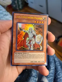 Yugioh Jain, Lightsworn Paladin LCGX-EN245 Ultra Rare - Image 1