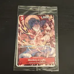 Monkey.D.Luffy - P-006 (Retail Promo) P-006 One Piece Promotion Cards Sealed - Image 1