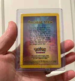 Pokemon TCG Ancient Mew Holo Card 2000 Movie Promo, Original Sealed - Image 1