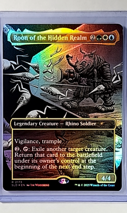 2025 MTG Magic The Gathering SLD Secret Lair Foil #2173 Roon of the Hidden Realm - Image 1