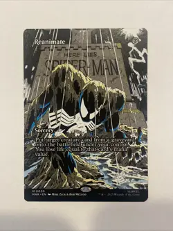 MTG Marvel Universe Eternal-Legal Reanimate (Borderless) Non-foil M 0020 - Image 1