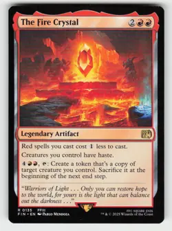 The Fire Crystal 135 MTG Normal FINAL FANTASY - Image 1