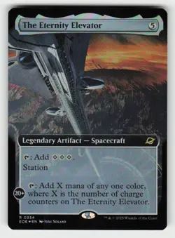 The Eternity Elevator (Extended Art) 354 MTG Foil EOE - Image 1