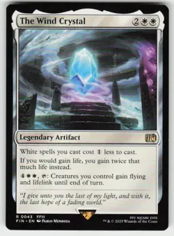 The Wind Crystal 43 Rare FINAL FANTASY MTG NM - Image 1