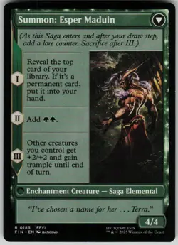 Esper Origins 185 R regular FINAL FANTASY Near Mint - Image 2