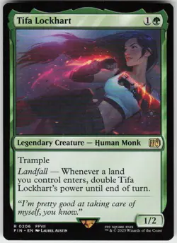 Tifa Lockhart 206 MTG Normal FINAL FANTASY - Image 1