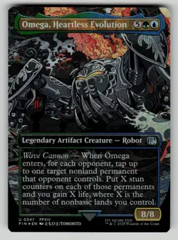 Omega, Heartless Evolution (Borderless) 347 foil FINAL FANTASY - Image 1