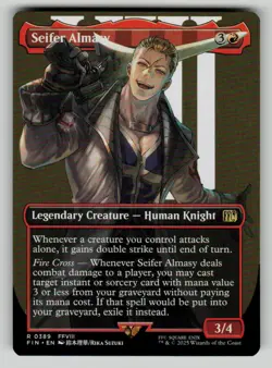 Seifer Almasy (Borderless) 389 R Normal FINAL FANTASY NM - Image 1