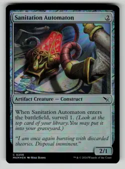 Sanitation Automaton 256 foil Murders at Karlov Manor - Image 1