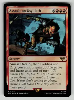 Assault on Osgiliath 285 R Foil Universes Beyond: (LTR) - Image 1