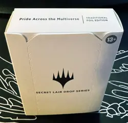 PRIDE ACROSS THE MULTIVERSE Secret Lair Foil Edition | Factory Sealed | WotC MTG - Image 1