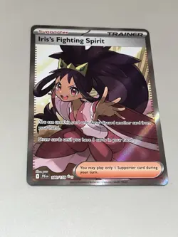 Pokemon TCG Journey Together 180/159 Iris's Fighting Spirit Ultra Rare Full Art - Image 5