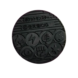 Pokemon Trading Card Games Chansey Purple Plastic Coin Japanese - Image 2