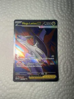 Pokemon Mega Latias EX 163/132 Me01: Mega Evolution Ultra Rare Holo 280 HP - Image 1