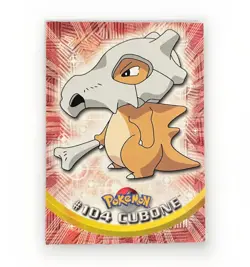 [LP] Topps 1999 Cubone #104 Pokemon TV Animation Edition Series 1 (Blue Label) - Image 1