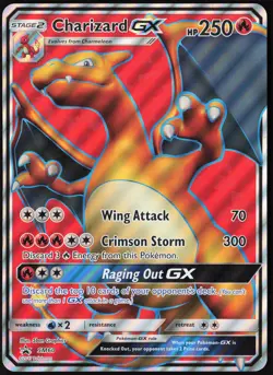 Charizard-GX SM60 OVERSIZED Jumbo Promo SM Black Star Promos Pokemon - Image 1
