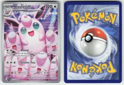 WIGGLYTUFF 105/094 ILLUSTRATION RARE PHANTASMAL FLAMES POKEMON LP - Image 1