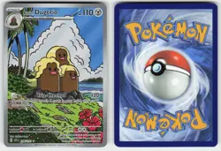 ALOLAN DUGTRIO 208/191 ILLUSTRATION RARE SURGING SPARKS POKEMON NM/M - Image 1
