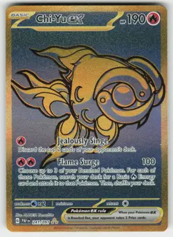 Chi-Yu ex 241/091 Hyper Rare Paldean Fates Pokemon NM - Image 1