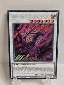 Bramble Rose Dragon DOOD-EN039 Secret Rare 1st Edition Near Mint Yu-Gi-Oh! - Image 1
