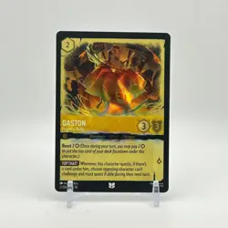 Disney Lorcana Whispers in the Well Gaston - Frightful Bully 2/204 NM - Image 1