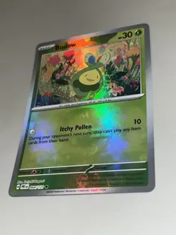 Pokemon TCG Budew Master Ball Pattern Holo Card 004/131 SV Prismatic Evolutions - Image 3