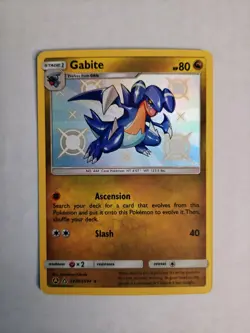 Pokemon Gabite card Shiny Holo Rare Hidden Fates: Shiny Vault SV39/SV94 NM - Image 2