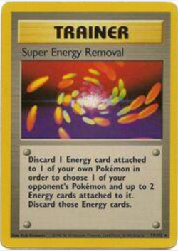 Super Energy Removal 79/102 Base Set Regular Rare Vintage Pokemon Card - Image 1