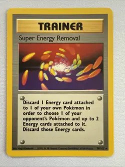 Super Energy Removal 79/102 Base Set Regular Rare Vintage Pokemon Card - Image 2