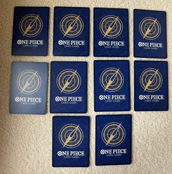 One Piece CCG ENGLISH SR CARD LOT OF 10 NM/M - Image 2