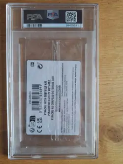PSA 10 Pikachu x Van Gogh Grey Felt Hat Sealed Promo SVP 085 Pokemon Card Game - Image 2