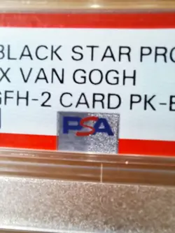 PSA 10 Pikachu x Van Gogh Grey Felt Hat Sealed Promo SVP 085 Pokemon Card Game - Image 3