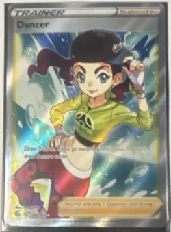 Pokemon Dancer Ultra Rare Trainer Full Art 259/264 Fusion Strike Holo Card - Image 1