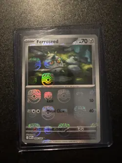 Pokemon TCG - Ferroseed - 068/086 - Master Ball - SV: White Flare English - Image 1