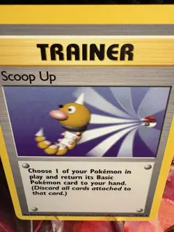 Scoop Up 78/102 Base Set Pokemon Card WOTC Vintage LP - Image 2