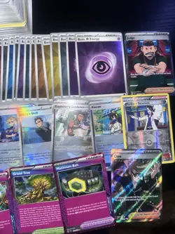 Bulk lot Pokemon TCG Trainers/Energy 100+holos 4 Full Arts/Energy Holo Near Mint - Image 4