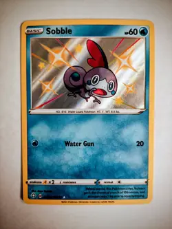 Pokemon TCG Sobble - Shining Fates: Shiny Vault SV025/SV122 🔥N/M or better🔥 - Image 2