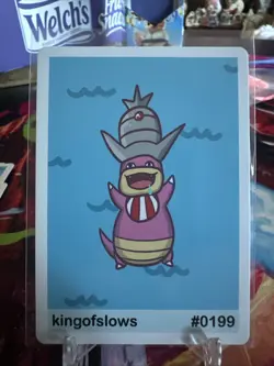 Kingofslows (Slowking) #0199- Gen 2 Pookiemoot Fan Art - Pokemon - Image 1
