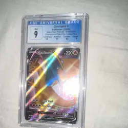 Pokemon Charizard V CGC Mint 9 SWSH050 Sword & Shield Promo Holo English 2020 - Image 1